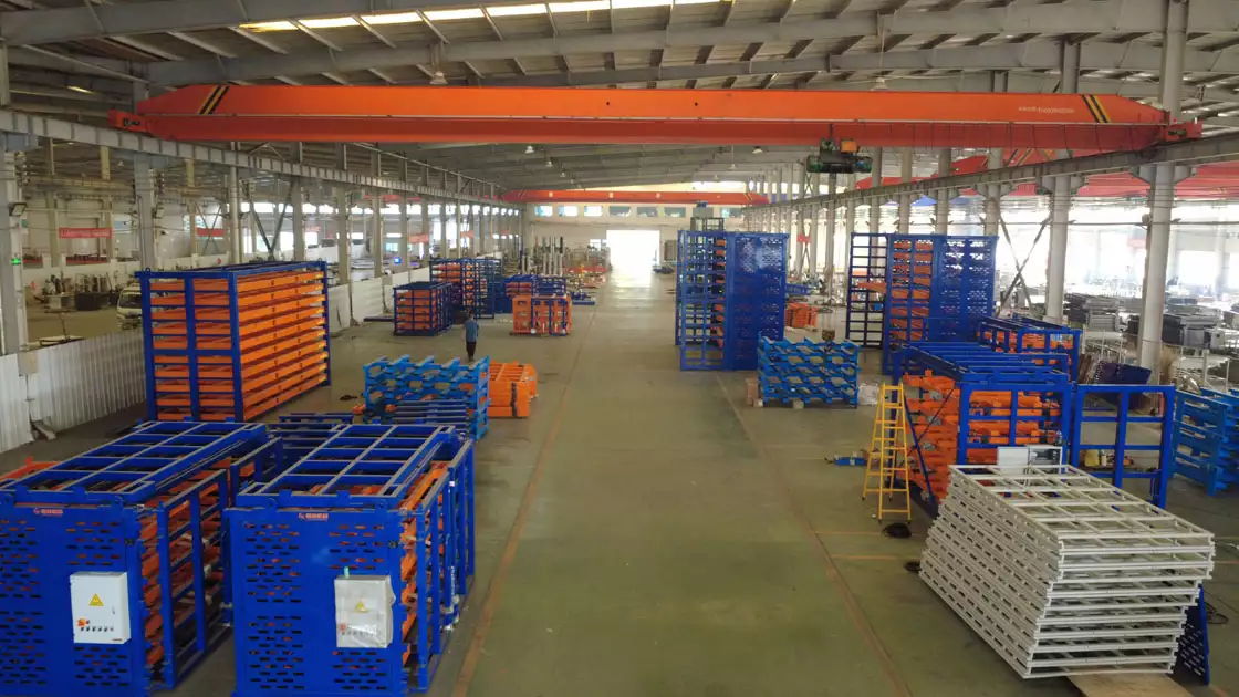 Estante Plegable de 5 Niveles Tipo Cajón para Almacenamiento de Láminas de Metal