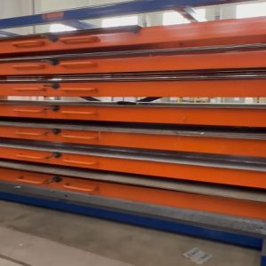 Solución Eficiente de Almacenamiento Vertical Automático de Chapa Metálica para Almacenes