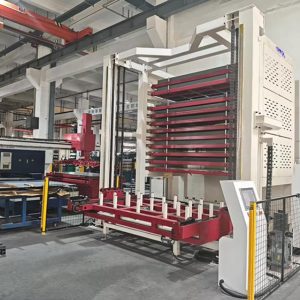 Almacenamiento de láminas metálicas de alta capacidad