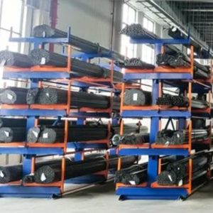 Las Estanterías Cantilever Telescópicas Redefinen los Sistemas de Almacenamiento de Tubos de Acero | Capacidad de Brazo de 6 Toneladas | Certificado CE