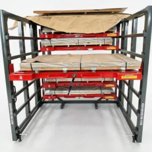 Estanterías Industriales con Bandejas Extraíbles para Talleres Metalmecánicos