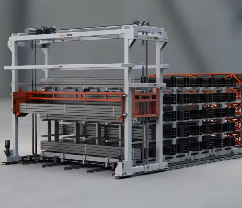 Unidad de Almacenamiento Vertical de Perfiles de Acero de Tamaño Personalizado Herochu