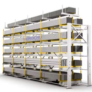 Estantería pesada para almacenamiento de tuberías – Diseño cantilever de máxima capacidad