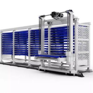 Almacén Inteligente de Chapa de Metal y Sistema de Recuperación