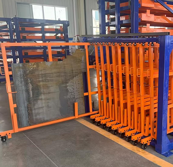 Rack de Almacenamiento Vertical de Recortes de Alta Capacidad | Herochu Sistema para Sobrantes de Lámina