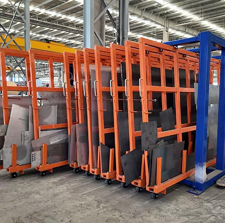 Rack de Almacenamiento Vertical de Recortes de Alta Capacidad | Herochu Sistema para Sobrantes de Lámina