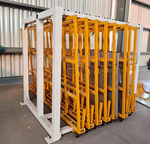 Rack de Almacenamiento Vertical de Láminas de Metal de Alta Capacidad