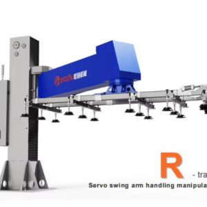 Manipulador automático de carga y descarga de materiales – La solución de Herochu para chapas metálicas de hasta 1000 kg