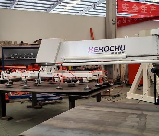 Manipulador Automático de Carga y Descarga de Chapa Metálica