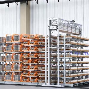 Almacén Automatizado de Tubos Metálicos con Clasificación