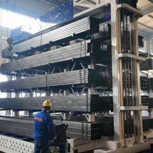 Estante Cantilever Extensible con Control Eléctrico y Manual