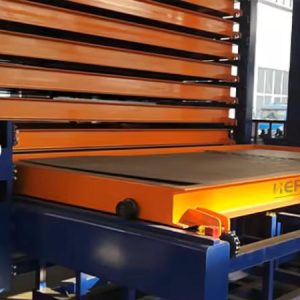 Rack ASRS PLC Totalmente Automático para Almacenamiento de Chapa Metálica para Corte Láser