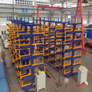 Estante de Cantiléver de 5 Capas para Servicio Pesado para Máxima Densidad Vertical